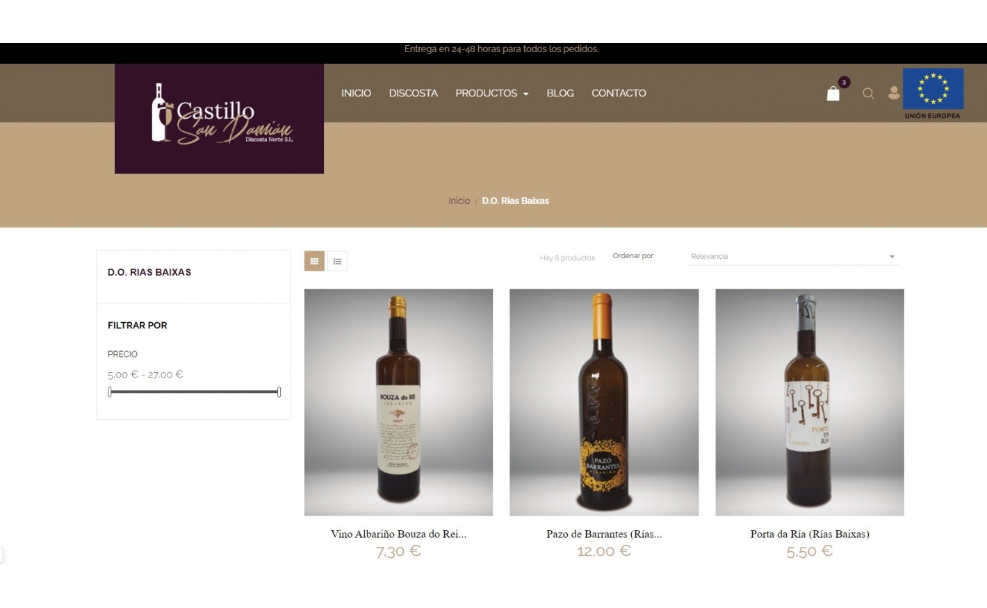 Bienvenidos a nuestra tienda online